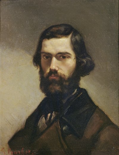 Porträt von Jules Valles (1832-85) ca. 1861 von Gustave Courbet